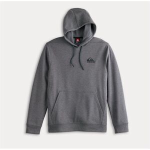 NEW! Quicksilver Size Medium Men's Charcoal Gray DryFlight Hoodie Sweatshirt